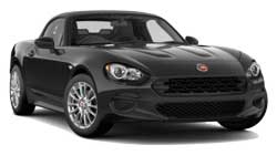 Fiat 124 Spider Convertible Car Hire