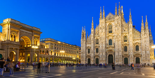Motorhome hire Milan