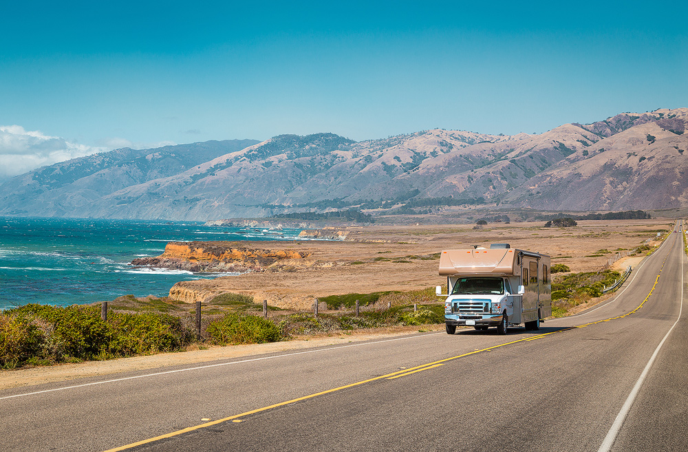 Campervan trips on the Pacific Coast Highway