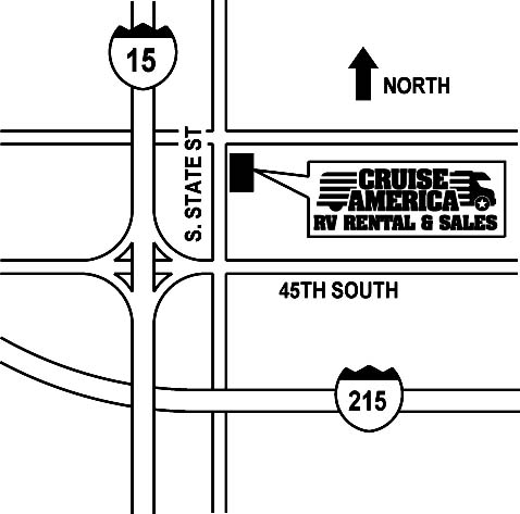 Cruise America locations - Salt Lake City