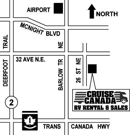 Cruise America locations - Calgary
