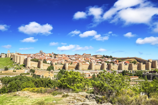 Road trip in Avila, Spain