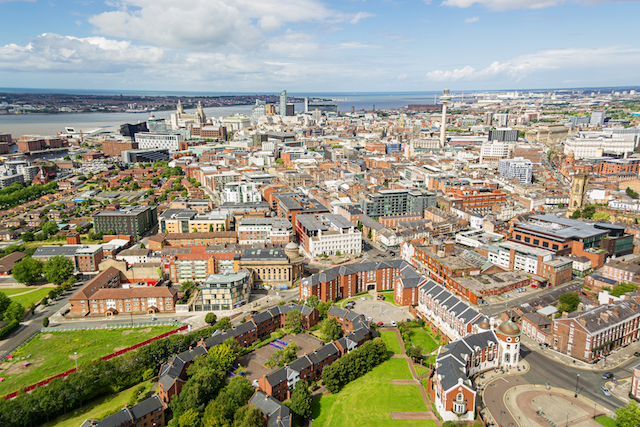 Road trip in Liverpool, England