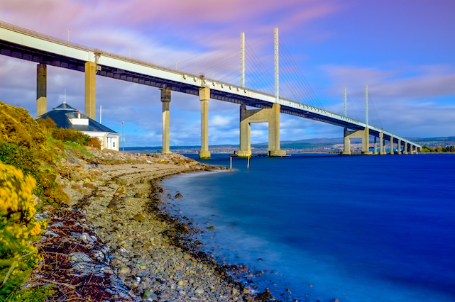 Road trip in North Kessock