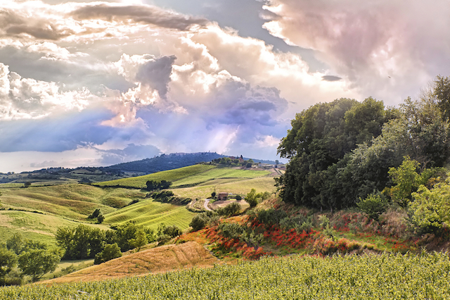 Road trip in Poppi, Italy