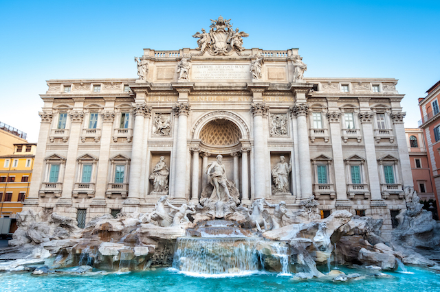 Road trip in Rome, Italy