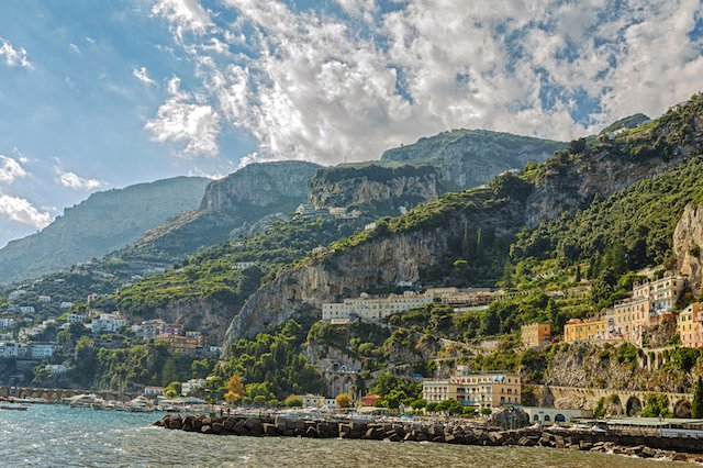Road trip in Salerno, Italy