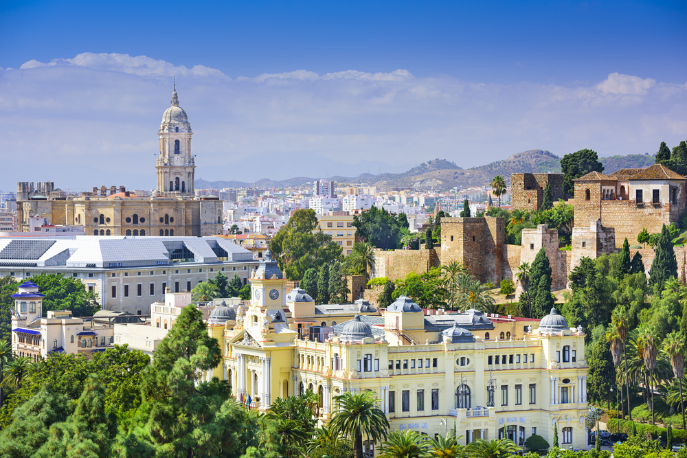 Malaga is a popular stopover for road trippers in Spain
