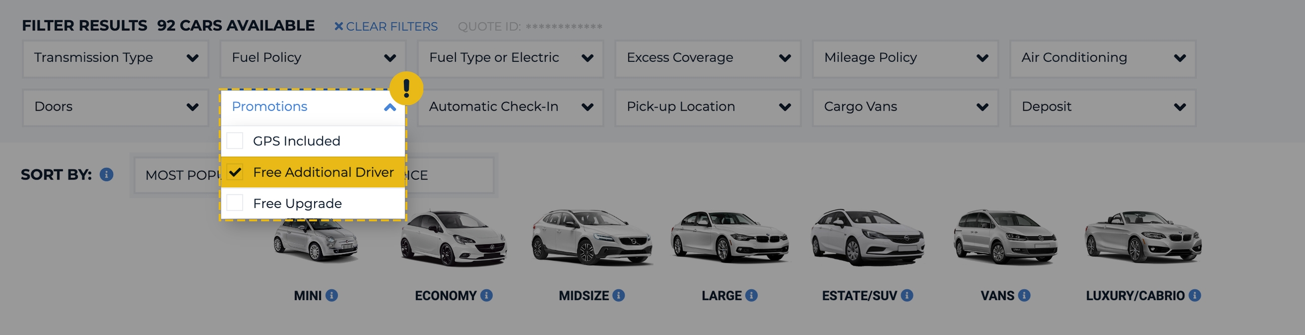 Free Additional Driver