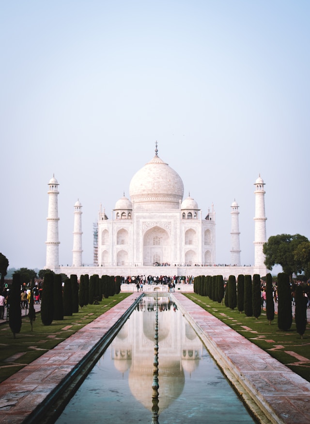 Visit the iconic Taj Mahal in Agra